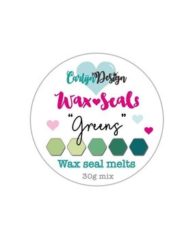 Carlijn Design Wax Seal Melts Greens (CDWX-0036) Carlijn Design Wax Seal Melts Greens (CDWX-0036)