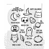 Stampers Anonymous Cling Stamps Tiny Frights (CMS468)