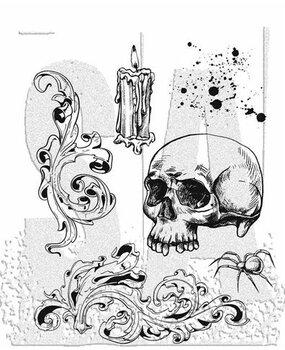 Stampers Anonymous Cling Stamps Foreboding (CMS470)