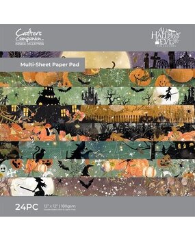Crafter's Companion All Hallows Eve 12x12 Inch Paper Pad (DES-AHE-PAD12) Crafter's Companion All Hallows Eve 12x12 Inch Paper Pad (DES-AHE-PAD12)