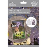 Crafter's Companion All Hallows Eve Stencil & Embossing Folder (DES-AHE-STEN-EF4-AHE)