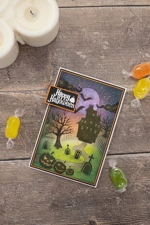 Crafter's Companion All Hallows Eve Stencil & Embossing Folder (DES-AHE-STEN-EF4-AHE) Crafter's Companion All Hallows Eve Stencil & Embossing Folder (DES-AHE-STEN-EF4-AHE)