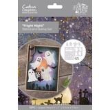Crafter's Companion All Hallows Eve Stencil & Stamp Set (DES-AHE-STEN-ST-FN)