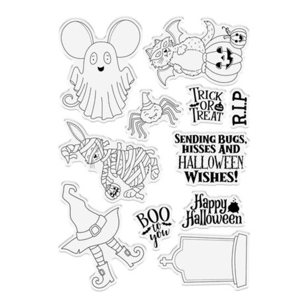 Crafter's Companion All Hallows Eve Clear Stamps Boo to You (DES-AHE-CA-ST-BTYO) Crafter's Companion All Hallows Eve Clear Stamps Boo to You (DES-AHE-CA-ST-BTYO)