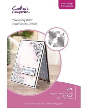 Crafter's Companion Christmas Corner Die Snow Crystals (CC-DCE-MD-SNOWC)