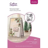 Crafter's Companion Christmas Corner Die Entwined Holly (CC-DCE-MD-ENTH)