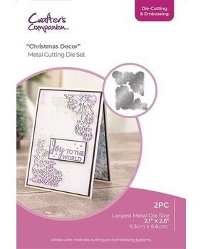 Crafter's Companion Christmas Corner Die Christmas Decor (CC-DCE-MD-CHDE) Crafter's Companion Christmas Corner Die Christmas Decor (CC-DCE-MD-CHDE)