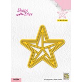 Nellie Snellen Shape Dies Stars Origami (SD284)*
