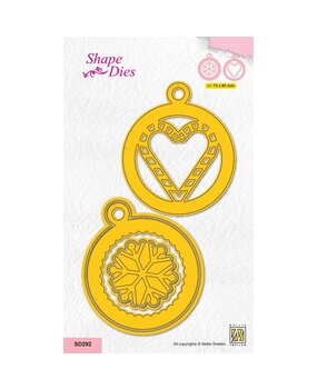 Nellie Snellen Shape Dies Christmas Bauble (SD292)*