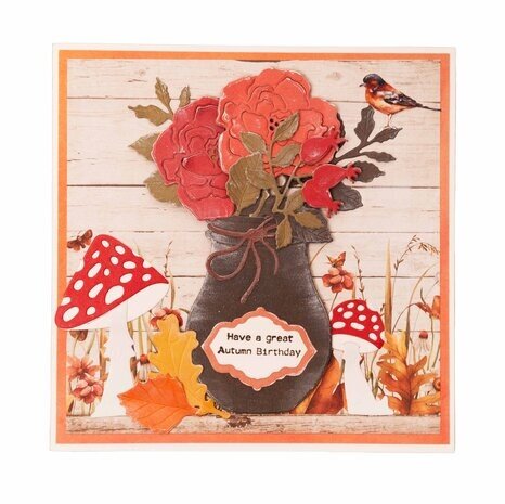 Studio Light Autumn Bouquets 6x6 Inch Paper Pad Deep Forest (SL-AB-PP108) Studio Light Autumn Bouquets 6x6 Inch Paper Pad Deep Forest (SL-AB-PP108)