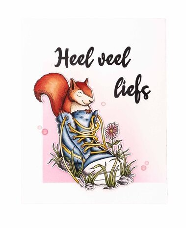 Studio Light Essentials Clear Stamp Happy Squirrel (BL-ES-STAMP532)