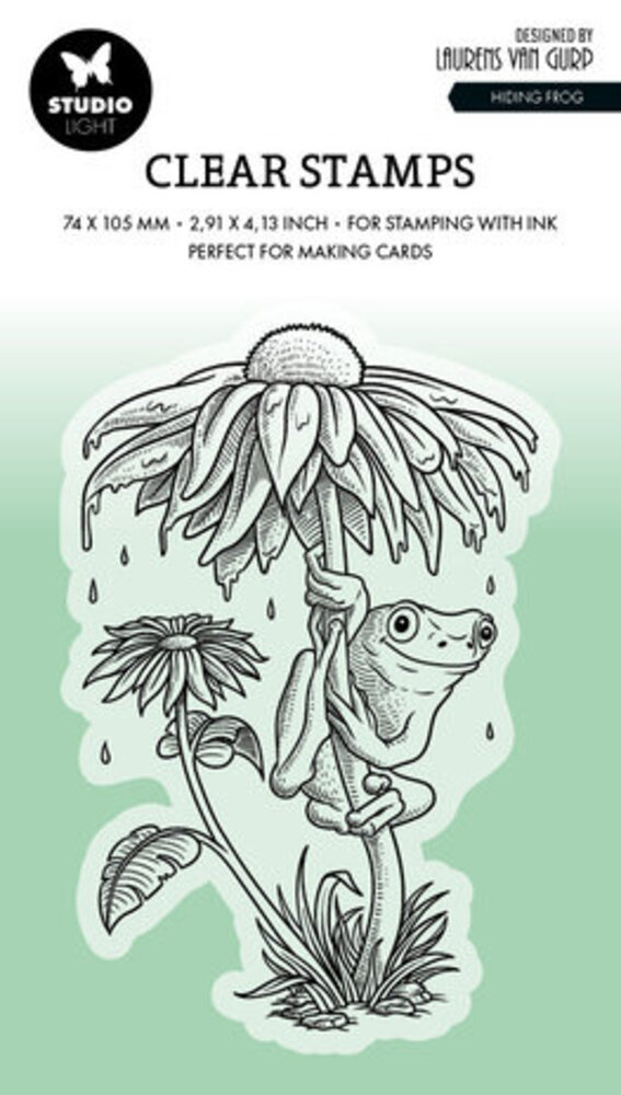 Studio Light Essentials Clear Stamp Hiding Frog (BL-ES-STAMP534) Studio Light Essentials Clear Stamp Hiding Frog (BL-ES-STAMP534)