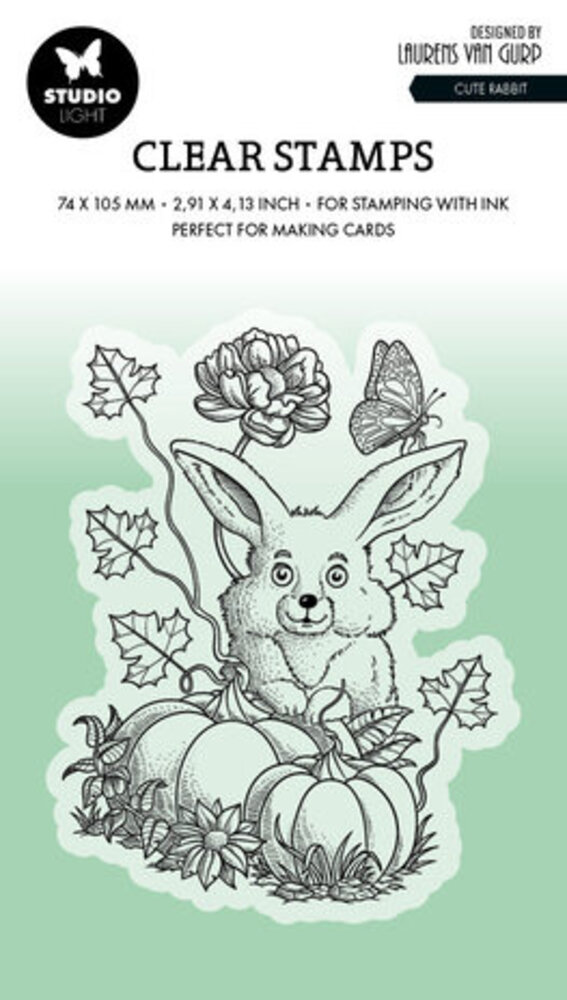 Studio Light Essentials Clear Stamp Cute Rabbit (BL-ES-STAMP535) Studio Light Essentials Clear Stamp Cute Rabbit (BL-ES-STAMP535)