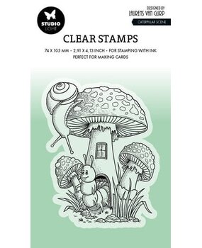 Studio Light Essentials Clear Stamp Caterpillar Scene (BL-ES-STAMP536) Studio Light Essentials Clear Stamp Caterpillar Scene (BL-ES-STAMP536)