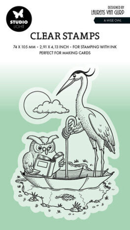 Studio Light Essentials Clear Stamp A Wise Owl (BL-ES-STAMP537)