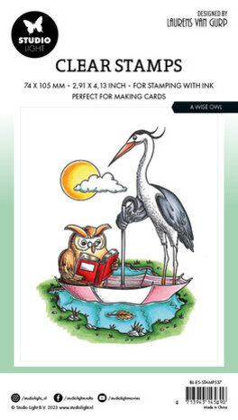 Studio Light Essentials Clear Stamp A Wise Owl (BL-ES-STAMP537)
