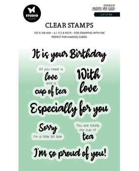 Studio Light Essentials Clear Stamp Cup of Tea (BL-ES-STAMP539)* Studio Light Essentials Clear Stamp Cup of Tea (BL-ES-STAMP539)*