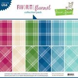 Lawn Fawn Favorite Flannel 12x12 Inch Collection Pack (LF3200)