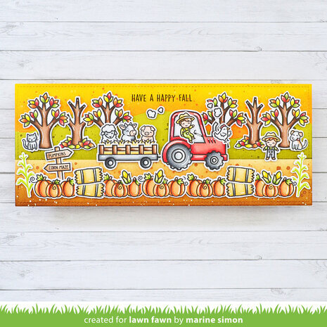 Lawn Fawn Hay There, Hayrides! Clear Stamps (LF3213) Lawn Fawn Hay There, Hayrides! Clear Stamps (LF3213)