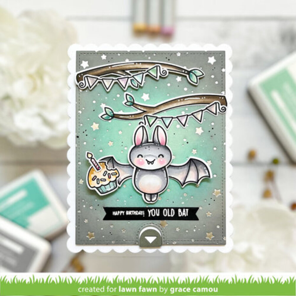 Lawn Fawn Batty For You Clear Stamps (LF3217) Lawn Fawn Batty For You Clear Stamps (LF3217)