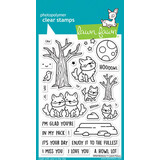 Lawn Fawn Wild Wolves Clear Stamps (LF3219)