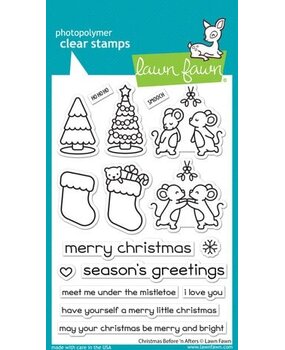 Lawn Fawn Christmas Before 'n Afters Clear Stamps (LF3223) Lawn Fawn Christmas Before 'n Afters Clear Stamps (LF3223)
