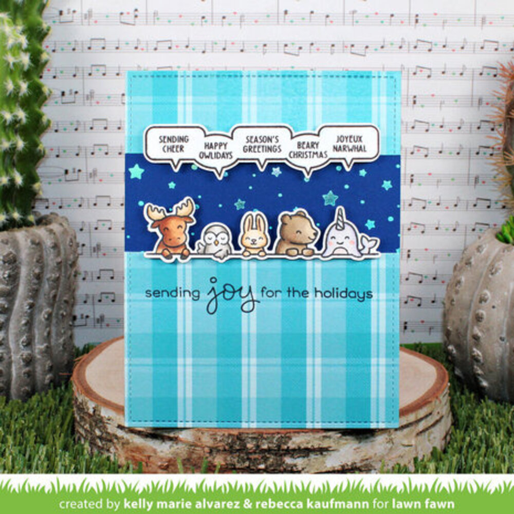 Lawn Fawn Simply Celebrate Winter Critters Add-On Clear Stamps (LF3233) Lawn Fawn Simply Celebrate Winter Critters Add-On Clear Stamps (LF3233)