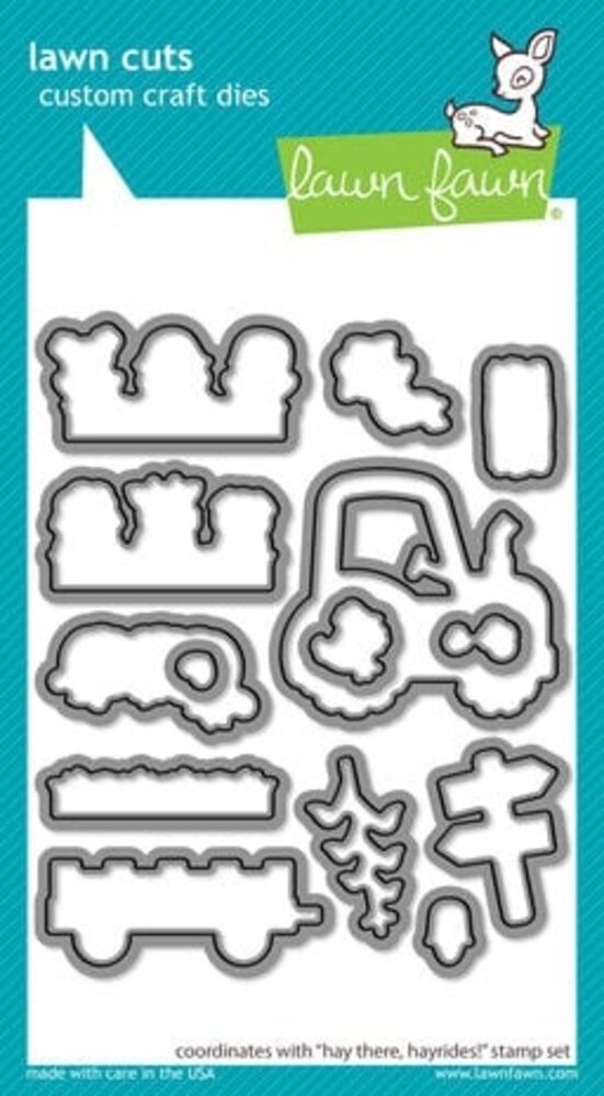 Lawn Fawn Hay There, Hayrides! Dies (LF3214)