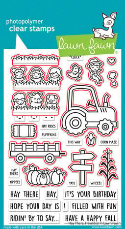 Lawn Fawn Hay There, Hayrides! Dies (LF3214)