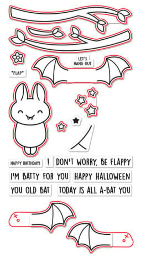 Lawn Fawn Batty For You Dies (LF3218) Lawn Fawn Batty For You Dies (LF3218)