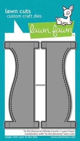 Lawn Fawn Ta-Da! Diorama! Hillside Inserts Dies (LF3241) Lawn Fawn Ta-Da! Diorama! Hillside Inserts Dies (LF3241)