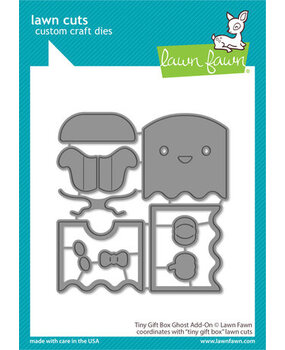 Lawn Fawn Tiny Gift Box Ghost Add-On Dies (LF3250)