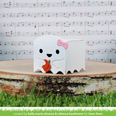 Lawn Fawn Tiny Gift Box Ghost Add-On Dies (LF3250)
