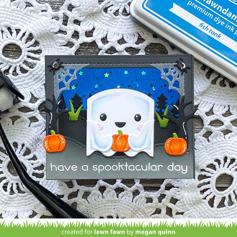 Lawn Fawn Tiny Gift Box Ghost Add-On Dies (LF3250)