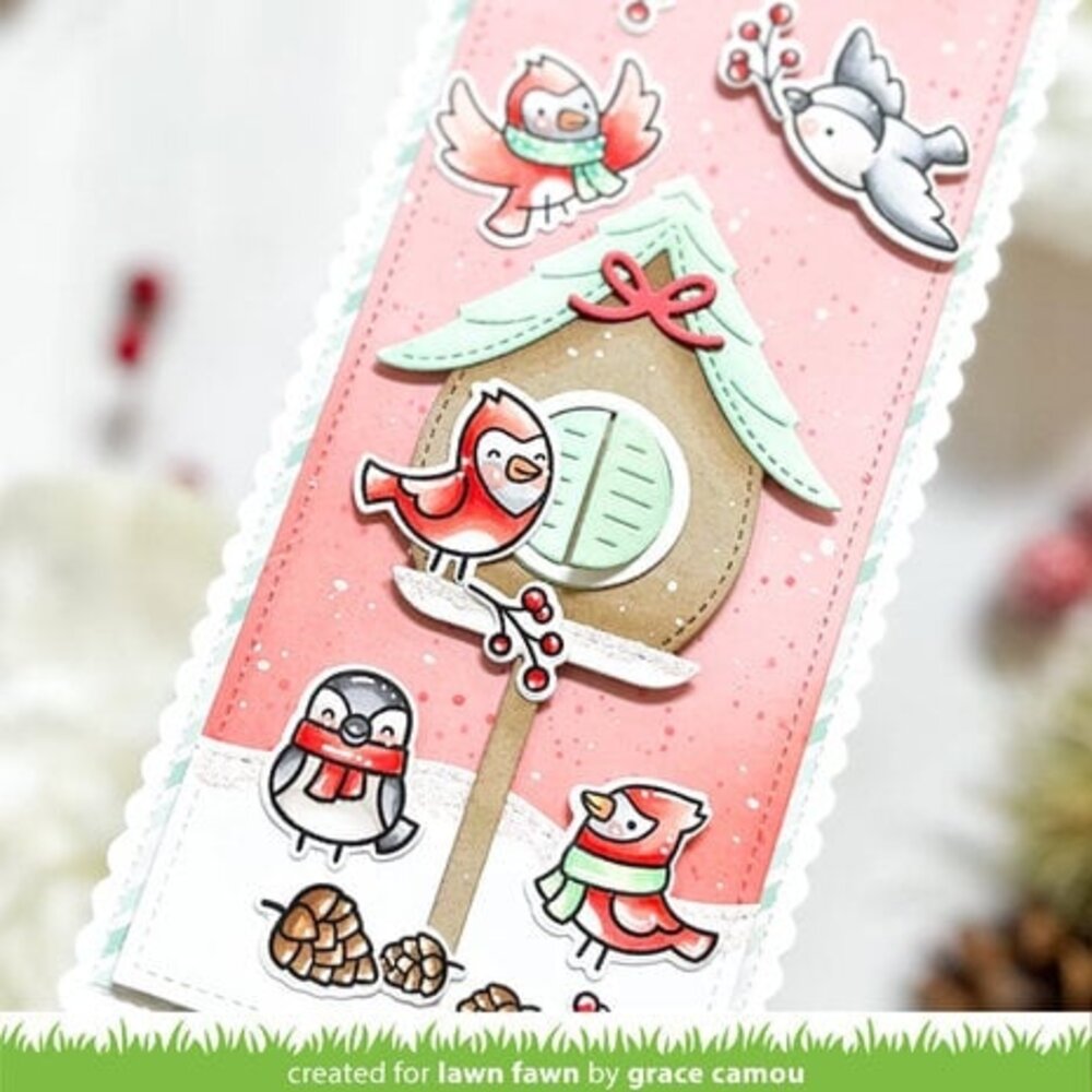 Lawn Fawn Build-A-Birdhouse Dies (LF3251) Lawn Fawn Build-A-Birdhouse Dies (LF3251)