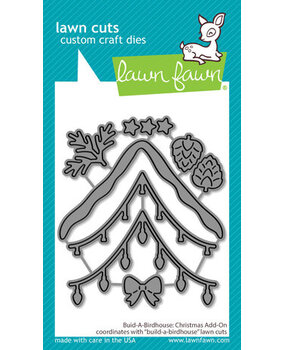 Lawn Fawn Build-A-Birdhouse Christmas Add-On Dies (LF3252) Lawn Fawn Build-A-Birdhouse Christmas Add-On Dies (LF3252)