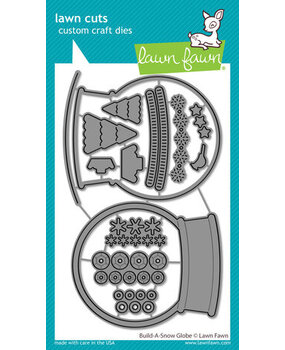 Lawn Fawn Build-A-Snow Globe Dies (LF3254)