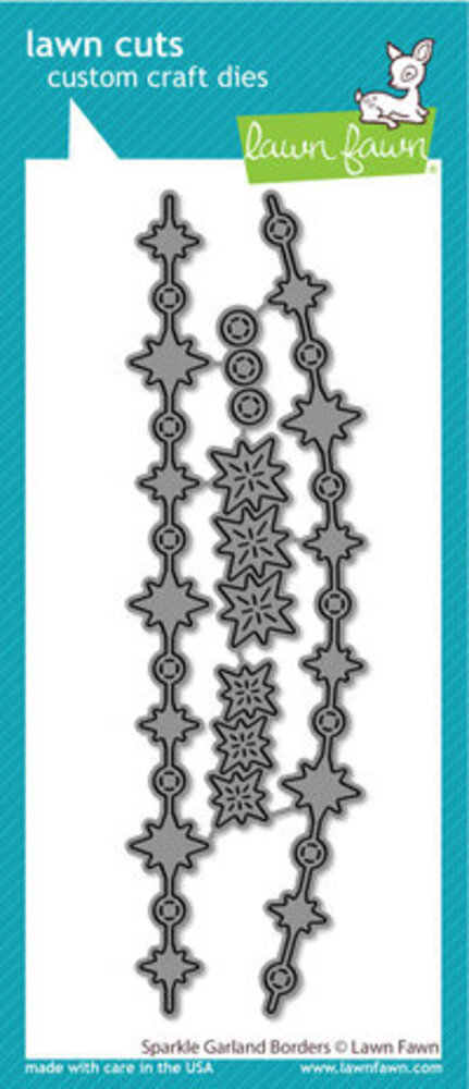 Lawn Fawn Sparkle Garland Borders Dies (LF3258) Lawn Fawn Sparkle Garland Borders Dies (LF3258)