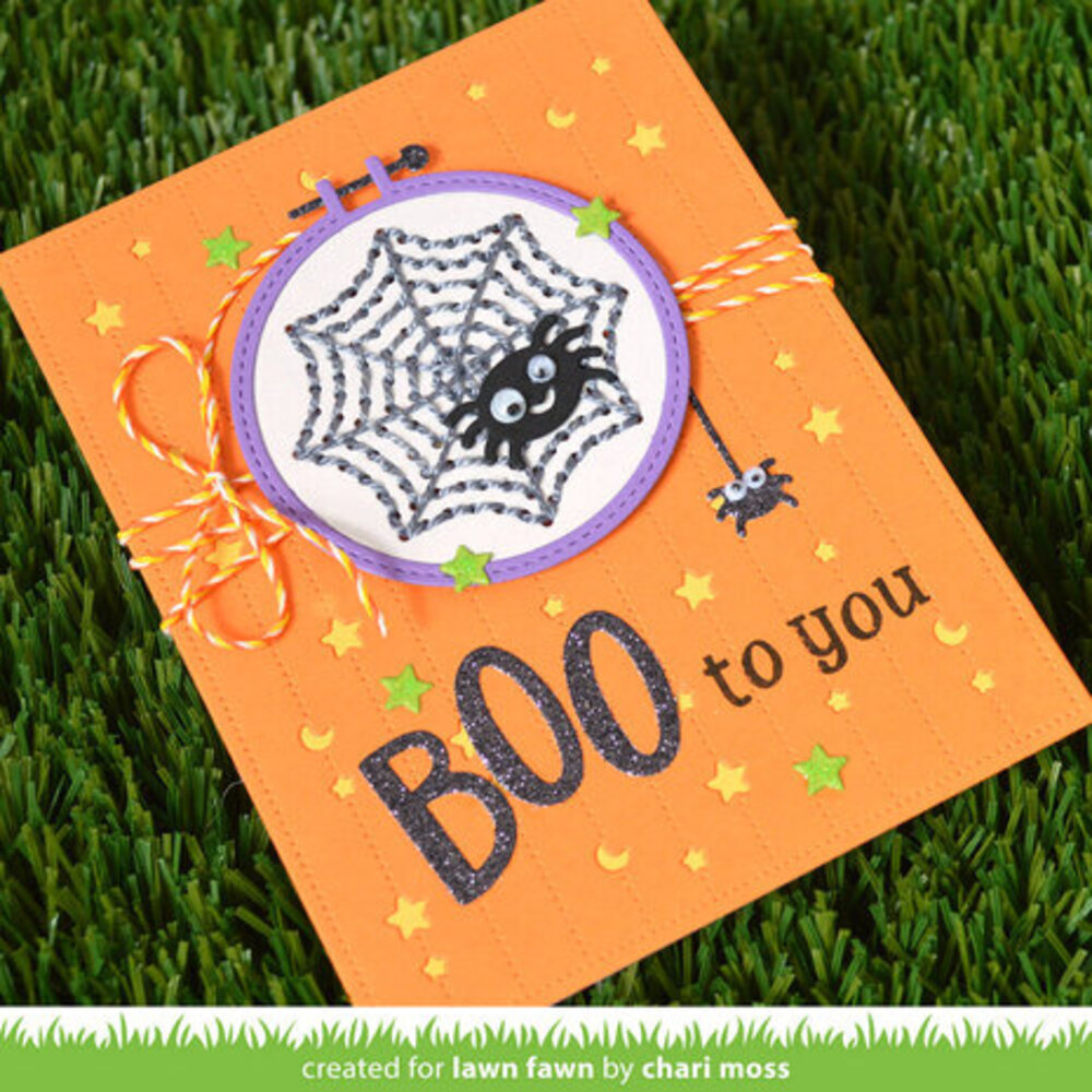 Lawn Fawn Embroidery Hoop Snowflake Add-On Dies (LF3260) Lawn Fawn Embroidery Hoop Snowflake Add-On Dies (LF3260)
