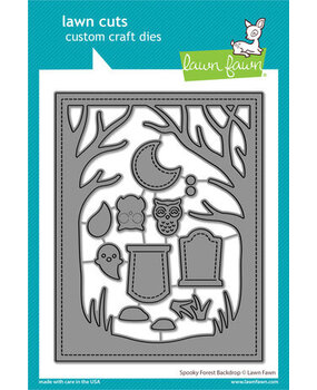 Lawn Fawn Spooky Forest Backdrop Dies (LF3261) Lawn Fawn Spooky Forest Backdrop Dies (LF3261)