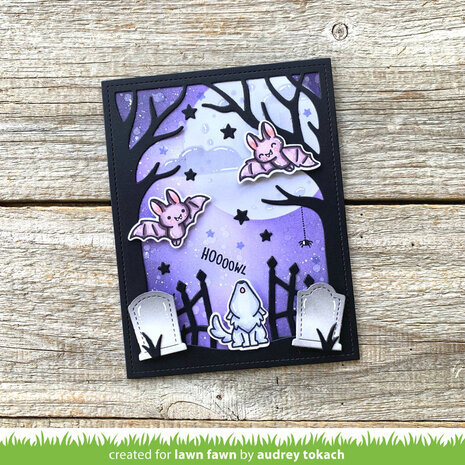 Lawn Fawn Spooky Forest Backdrop Dies (LF3261) Lawn Fawn Spooky Forest Backdrop Dies (LF3261)