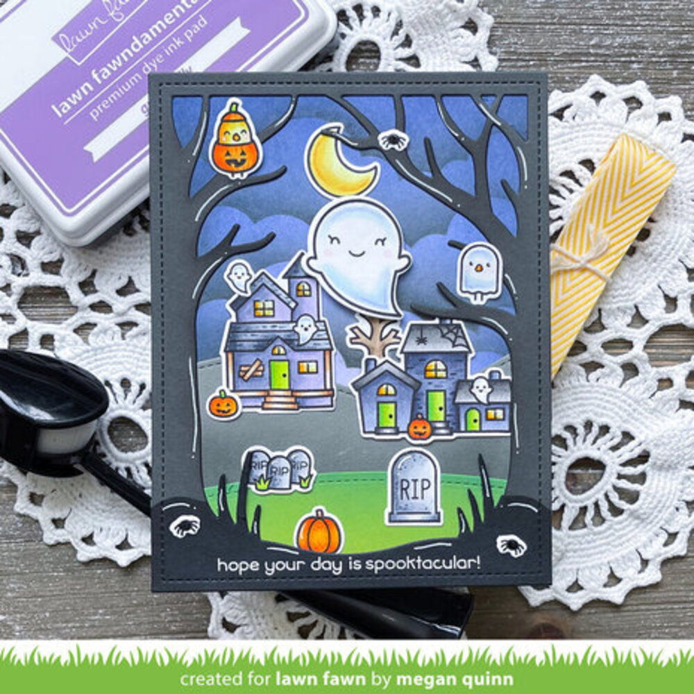 Lawn Fawn Spooky Forest Backdrop Dies (LF3261) Lawn Fawn Spooky Forest Backdrop Dies (LF3261)