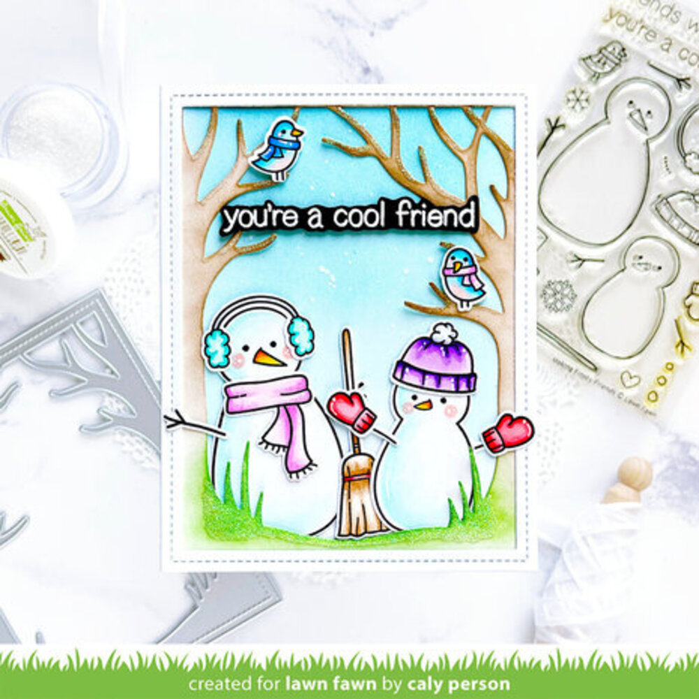 Lawn Fawn Spooky Forest Backdrop Dies (LF3261) Lawn Fawn Spooky Forest Backdrop Dies (LF3261)