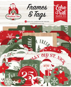 Echo Park Christmas Time Ephemera Frames & Tags (CT330025)*