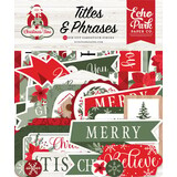 Echo Park Christmas Time Ephemera Titles & Phrases (CT330032)