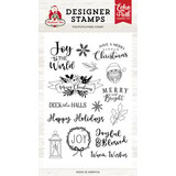 Echo Park Christmas Time Joy Wreath Clear Stamps (CT330044)*