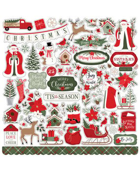 Echo Park Christmas Time 12x12 Inch Element Sticker (CT330014) Echo Park Christmas Time 12x12 Inch Element Sticker (CT330014)