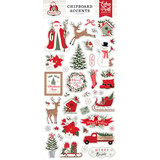 Echo Park Christmas Time 6x13 Inch Chipboard Accents (CT330021)*