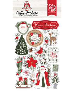 Echo Park Christmas Time Puffy Stickers (CT330066)*