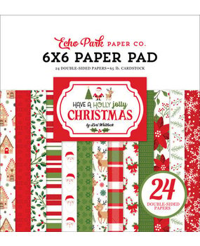 Echo Park Have A Holly Jolly Christmas 6x6 Inch Paper Pad (HJC331023)